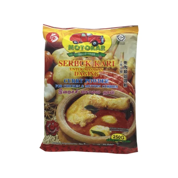 CURRY POWDER FOR MEAT 250G